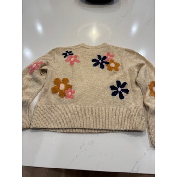 Rails Anise Floral Intarsia Sweater Size XS - Picture 3 of 7